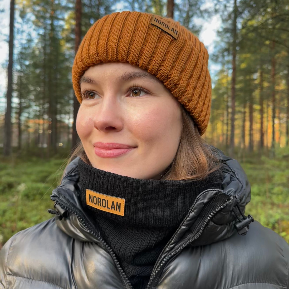 Norolan hals i merinoull