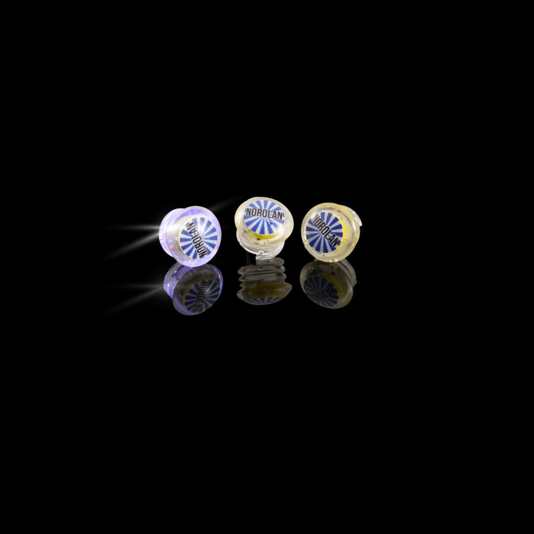 Norolan Original LED utbyttbart lys for blinkepilk, 3 stk.