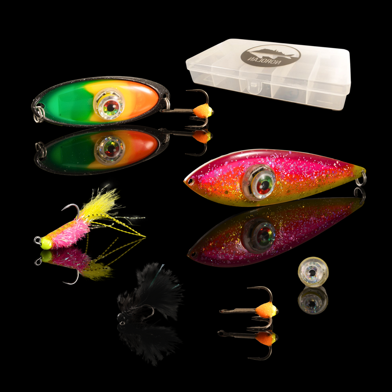 Norolans beste regnbueørretpilker og tilbehør