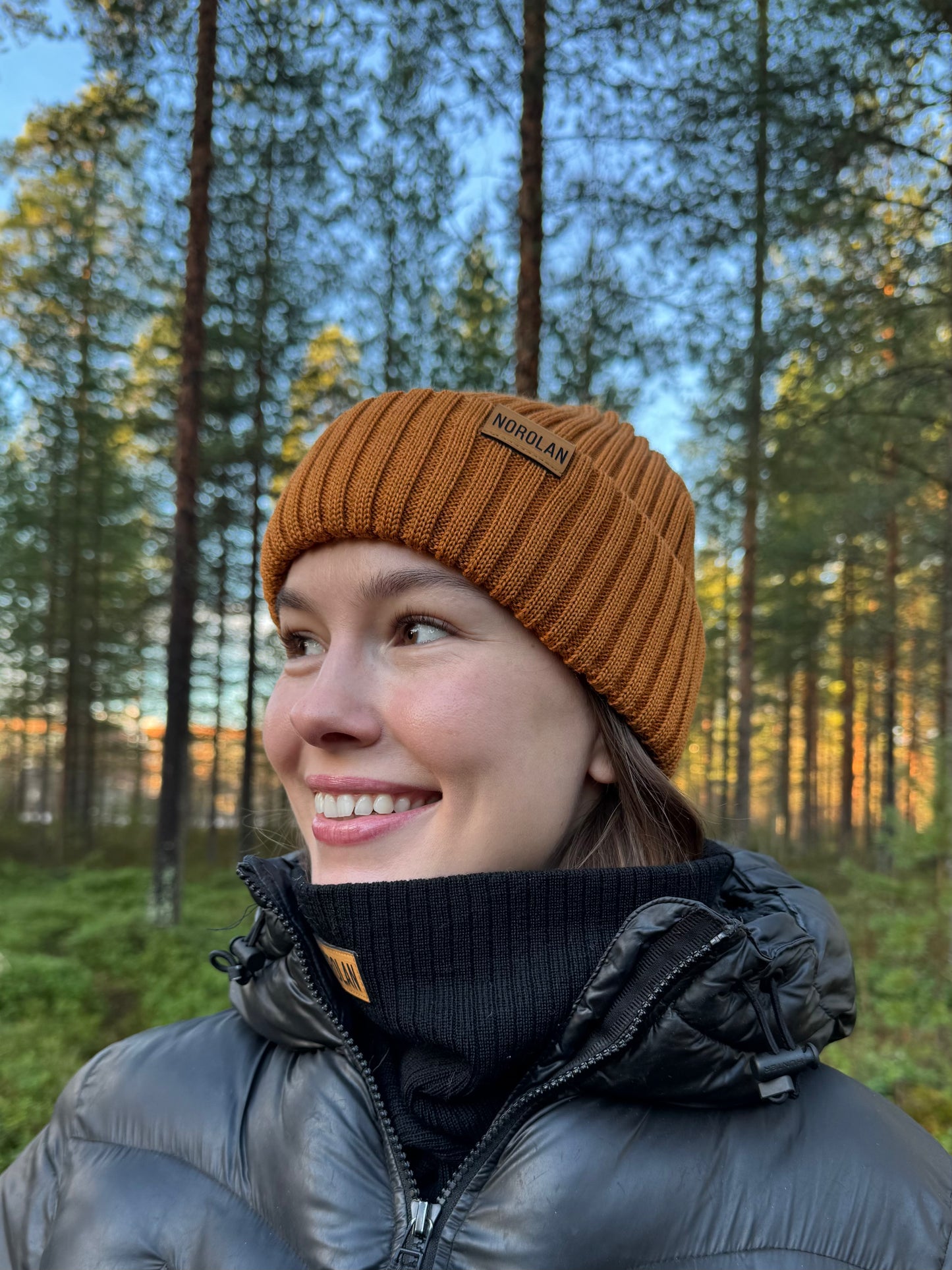 Norolan lue i merinoull for kvinner