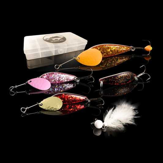 Norolans beste regnbueørretsluker 5-pack