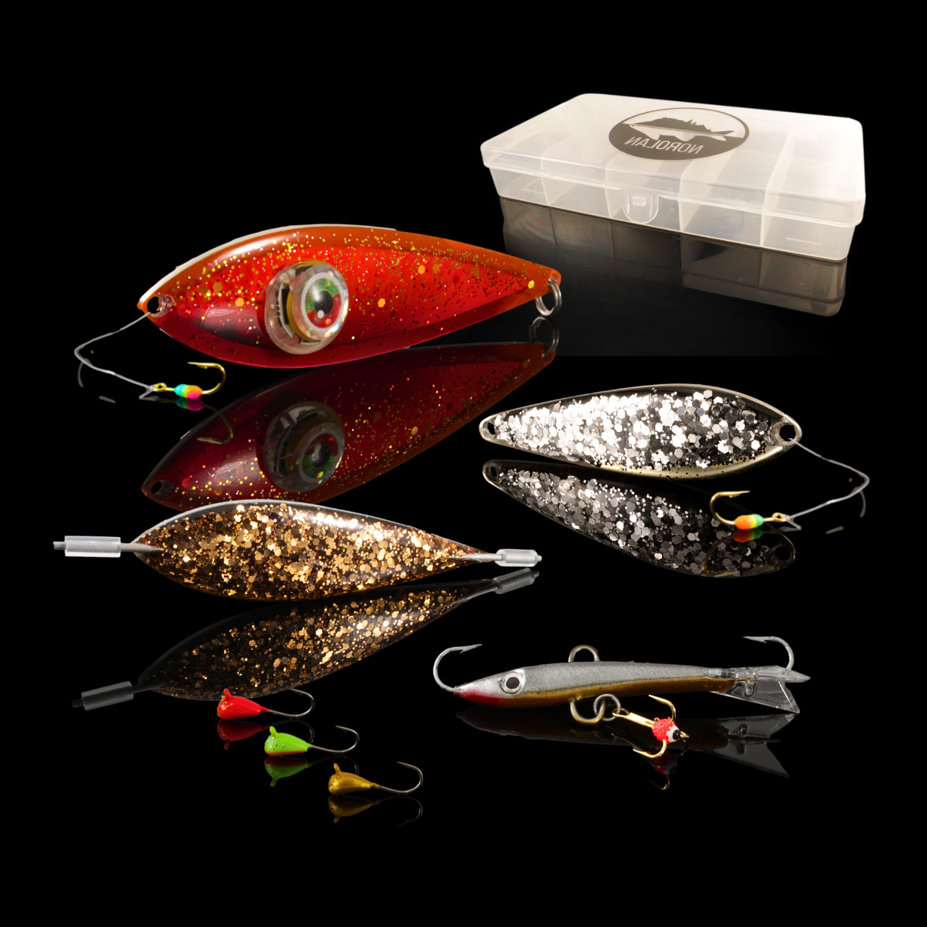 Norolans beste abborpirk-sett – 5-pack